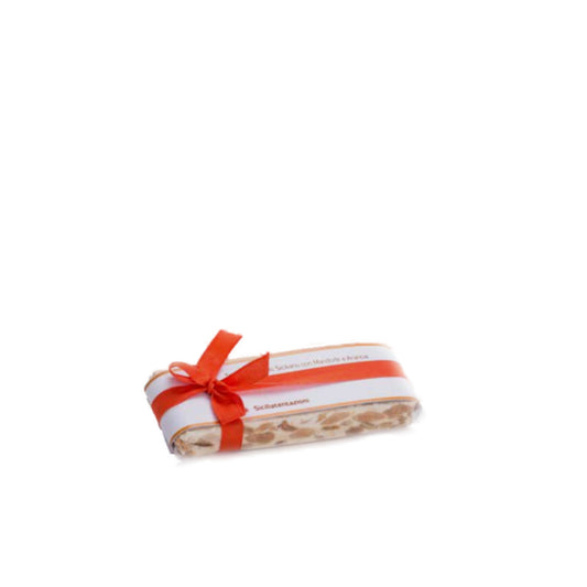 Torrone bianco alla Mandorla e Arancia